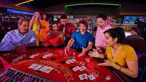 Game lobby showing roulette and slot titles
